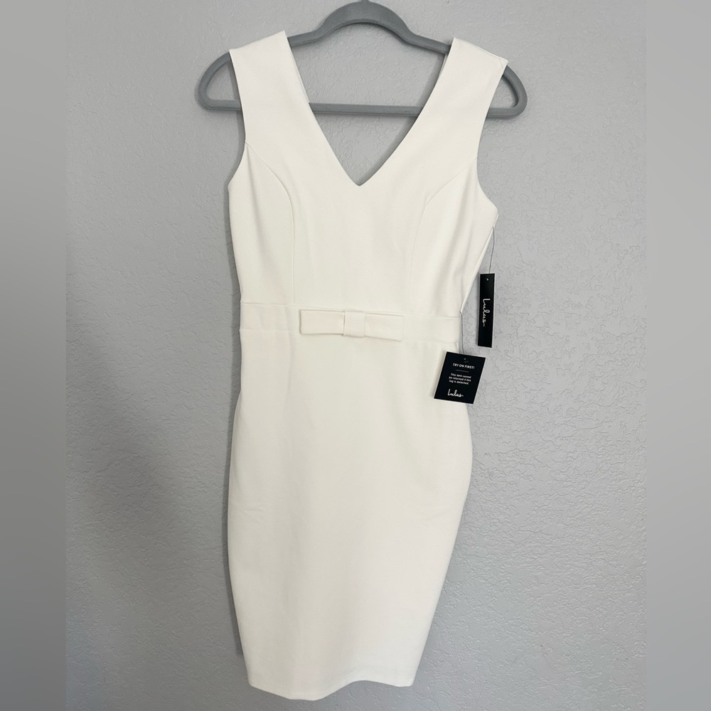Lulu's White Mini Dress